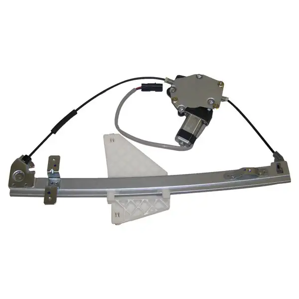Left Rear Window Regulator for Jeep 01-04 WJ, WG Grand Cherokee, Motor Included Crown Automotive - 55363285AC - Crown Automotive Jeep Replacement