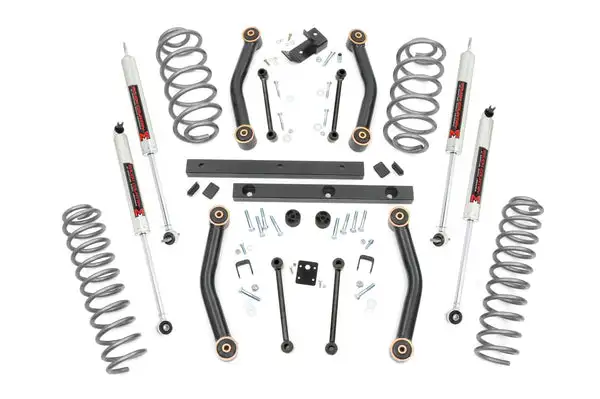 4 Inch Lift Kit | M1 | Jeep Wrangler TJ 4WD (1997-2002) - Rough Country - 90640
