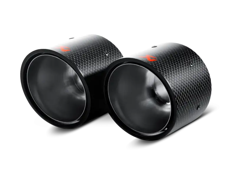 Akrapovic 07-14 MINI Cooper S (R56) / Cooper S Cabrio (R57) Tail Pipe Set (Carbon)