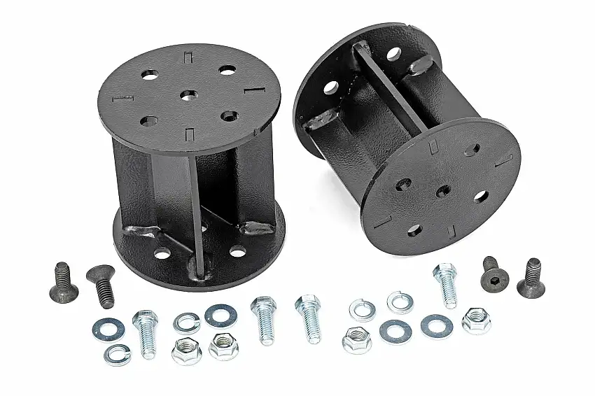 Air Spring Spacer Kit; 4 Inch 4 Degree 10013