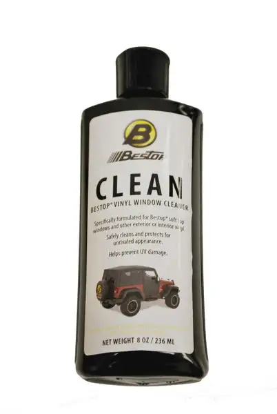 Vinyl Window Cleaner 8 Oz Bottle Bestop