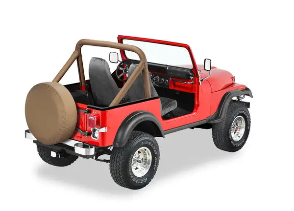 Jeep Sport Bar Covers For Jeep 1980-1983 CJ5 Tan Bestop