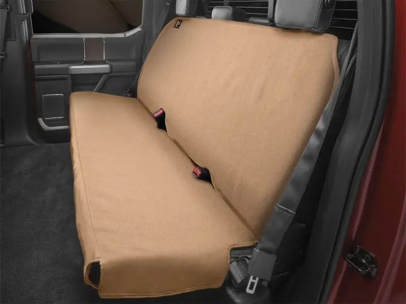 WeatherTech Audi Q7 / Cadillac Escalade / Ford F-150 Tan Rear Seat Protector