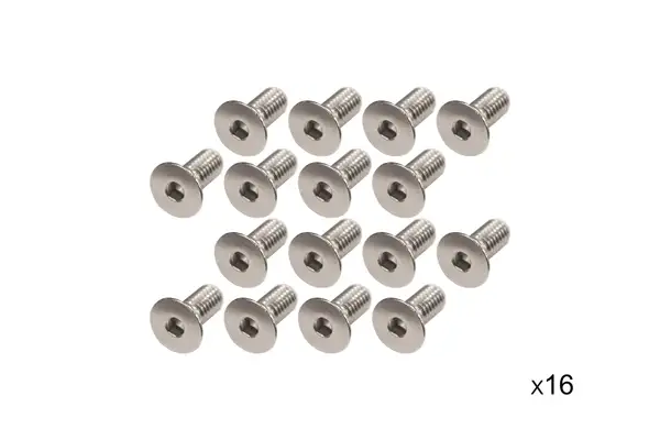 Jeep Windshield Bolts For 76-86 CJ5,7,8 87-95 Wranger 16 Pack Stainless Kentrol - Kentrol - 30733