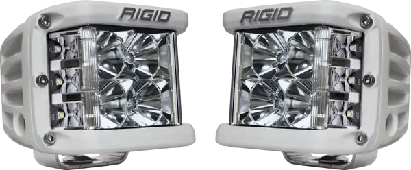 Rigid Industries D-SS - Flood - Set of 2 - White Housing