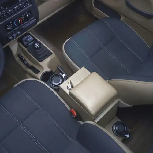 Series II Center Console - 97-06 Wrangler TJ w/o Factory Console Rear Half Black Tuffy Security Products - Tuffy Security Products - 044-01