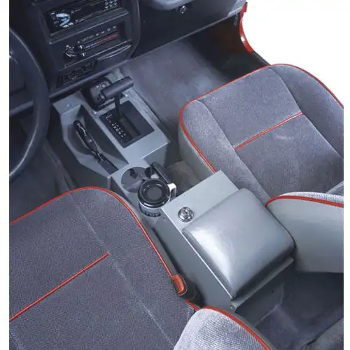 Series II Center Console - 97-06 Wrangler TJ w/o Factory Subwoofer Full Black Tuffy Security Products - Tuffy Security Products - 040-01