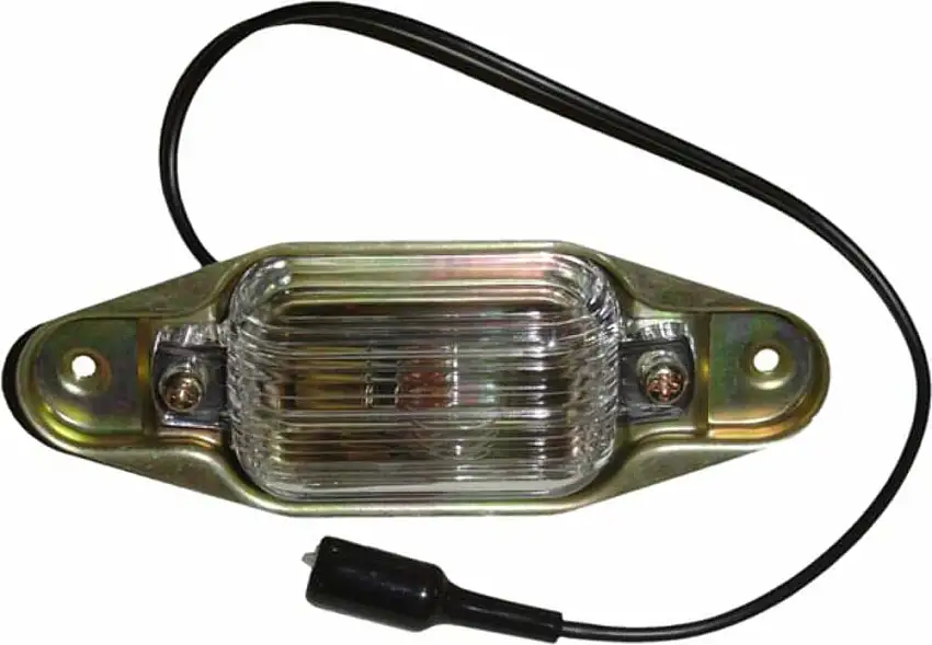 Fits 1967-1987 Chevrolet Trucks; License Plate Light Assembly J1000-67